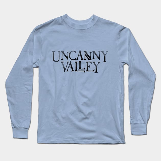 Uncanny Valley podcast Long Sleeve T-Shirt by Dayton Writers Movement: Audio Dramas